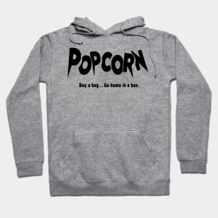 Popcorn - "Classic Logo" HORROR MOVIE NostaljunkPod Hoodie